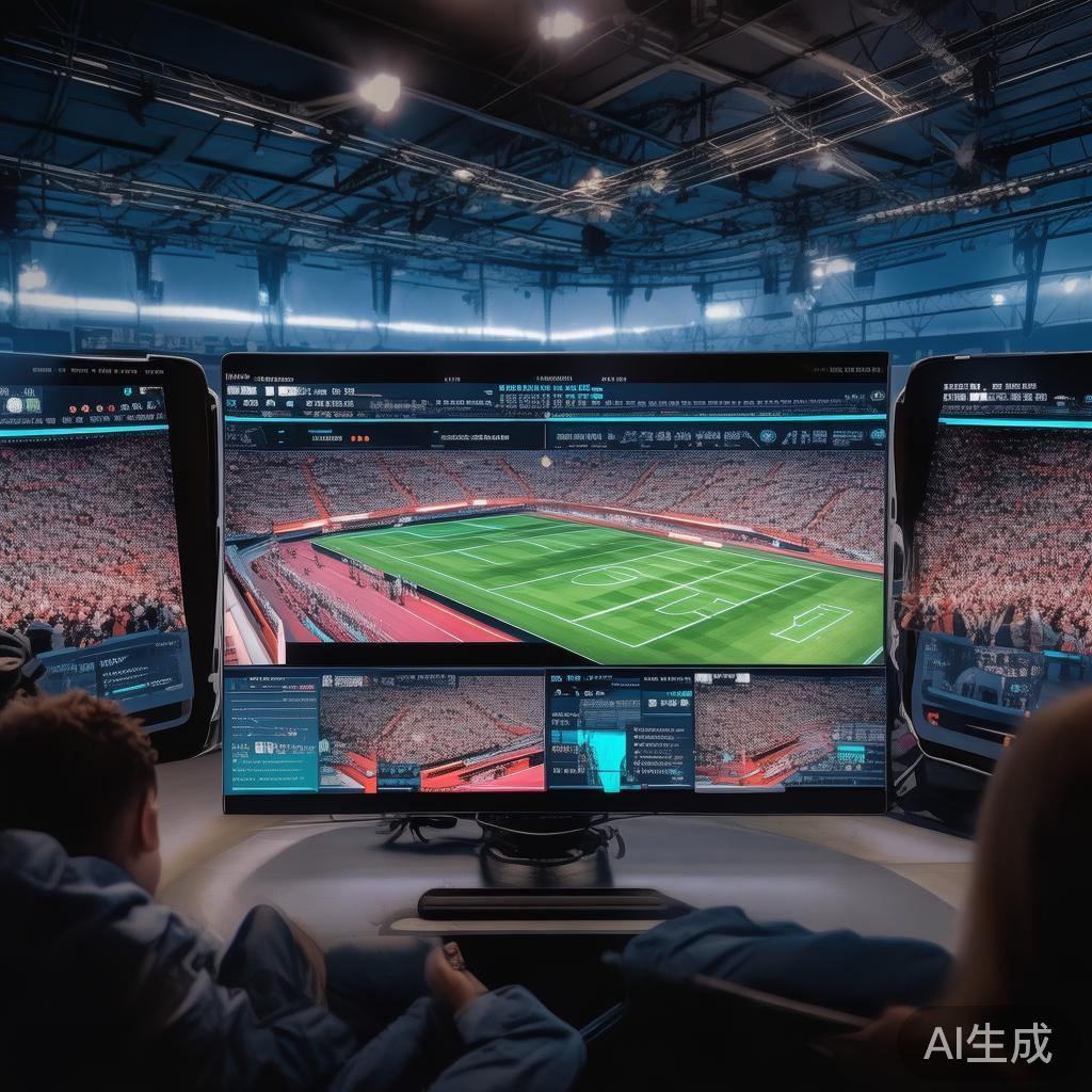 此外，平台提供多角度的视频切换、详细的实时赛事数据